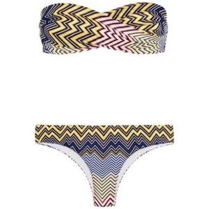 Missoni bandeau bikini